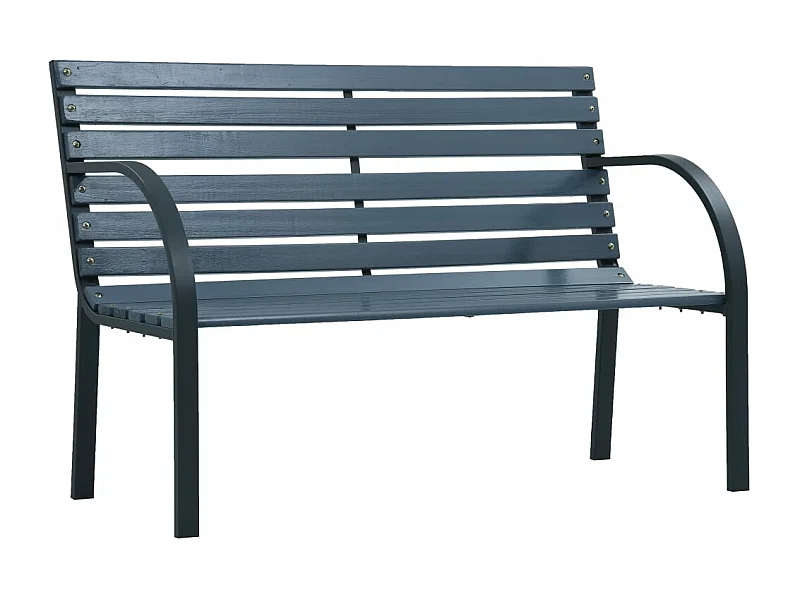 Panca da giardino mobili da giardino per esterni terrazza 120 cm legno grigio 02_0011201