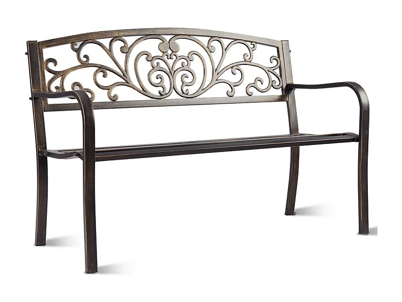 Banc de jardin en 127 x 60 x 85 cm 20_0000201