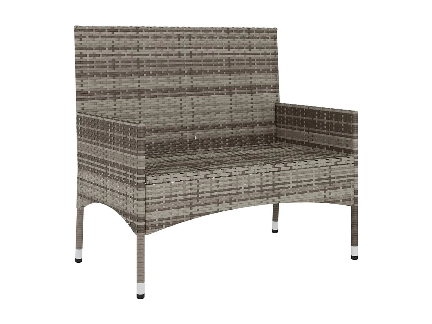 Banc de jardin 90 résine grise 90 x 51 x 85 cm 02_0011776