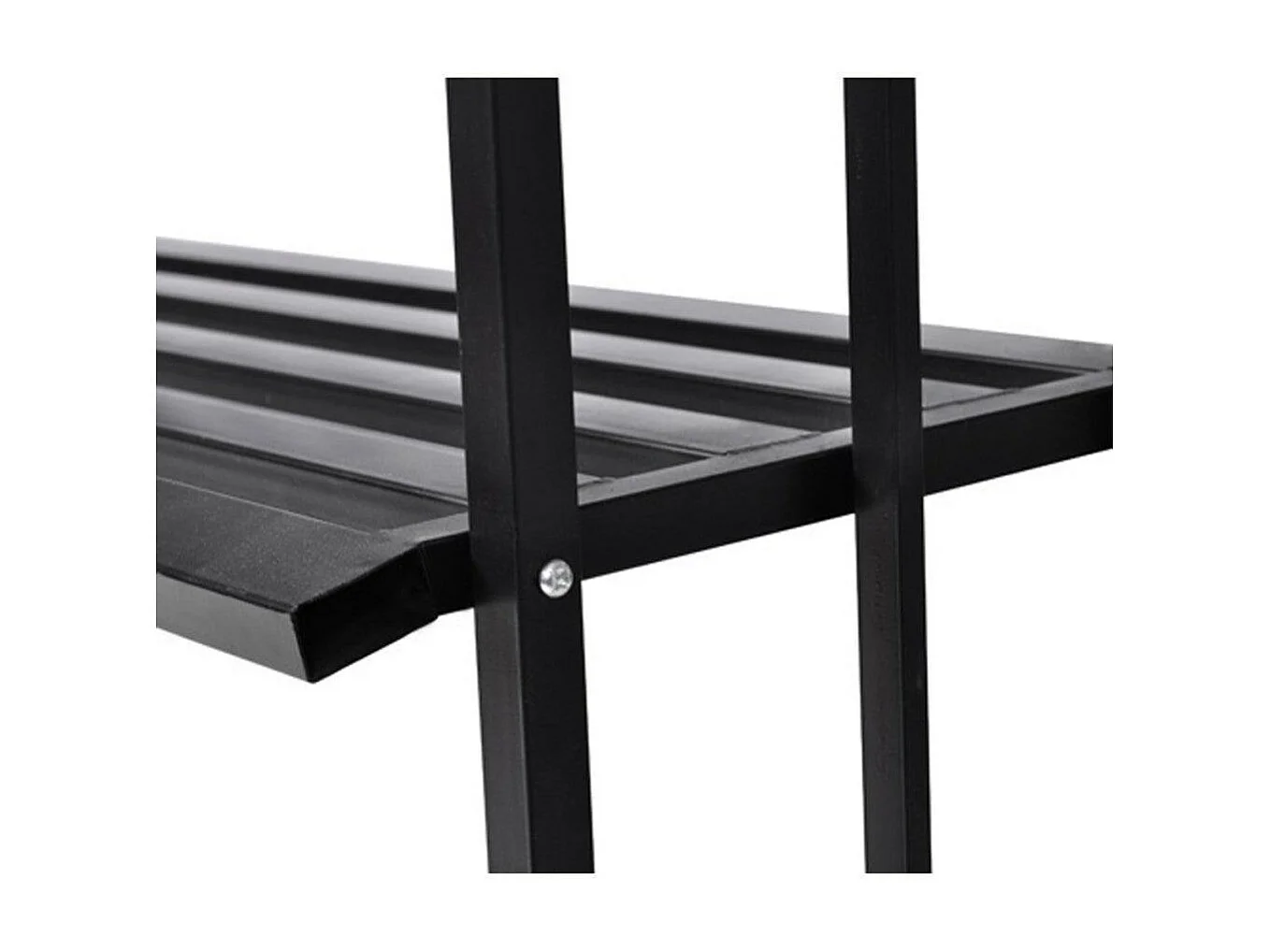 Arche à rosiers gloriette métal argentée 114 x 57 x 210 cm 2202005