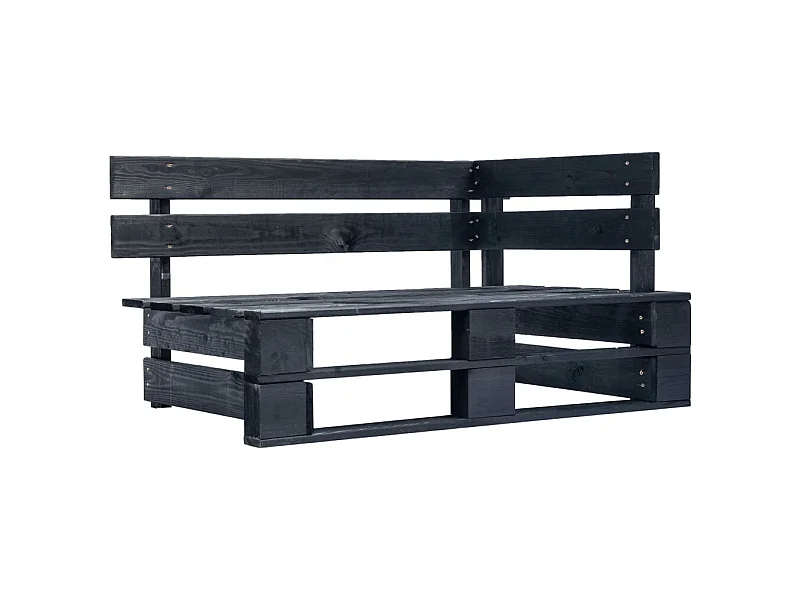 Banc de jardin meuble bois marron 110 x 65 x 55 cm 02_0011135