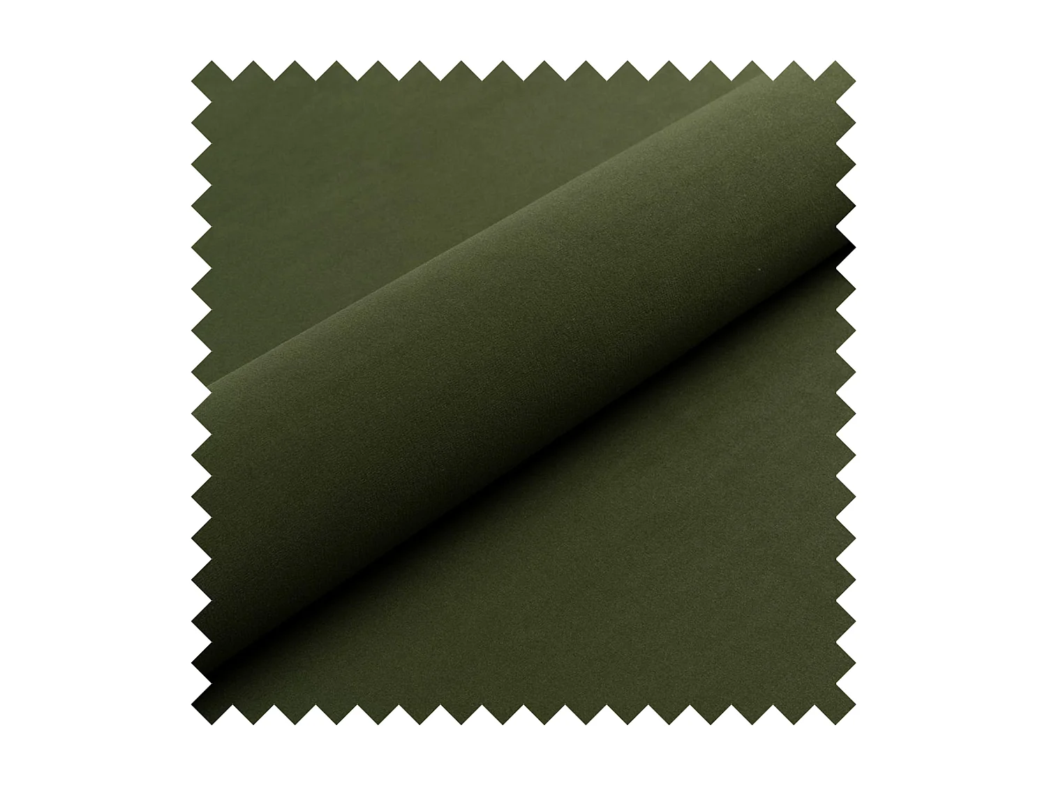 Lit coffre - 180x200 cm - en tissu velours vert - BISCOTTINO