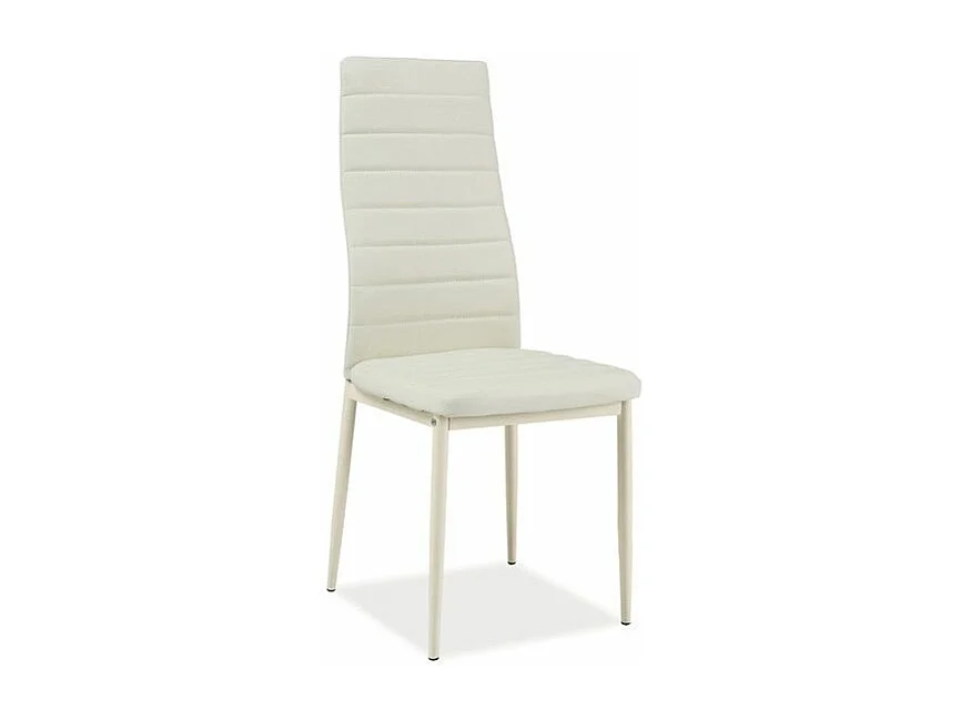 Krzesło tapicerowane H-261 K kremowe