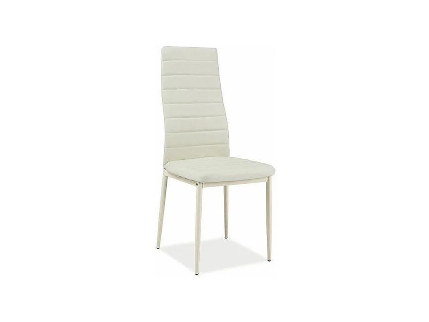 Chaise moderne - H261 K - 40 x 38 x 96 cm - Beige