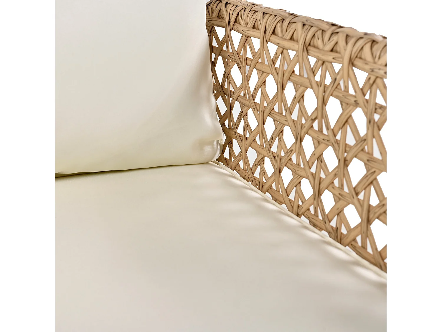 Tuinzwaai met 9 cm kussen, met kussens en 2x240 cm kettingen, 2 plaatsen, laad 320 kg