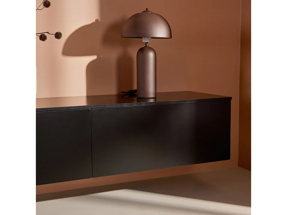 Frihamn Sideboard wandhängend schwarz.
