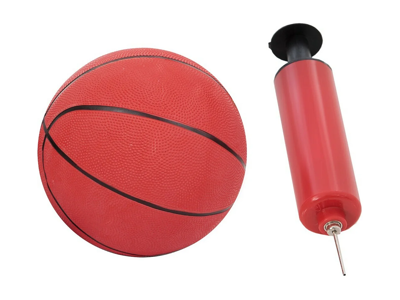 4 in 1 partite all'aperto, con 2 altalene, basket, cestino da basket e scivolo, 3-8 anni, 311x183x213cm
