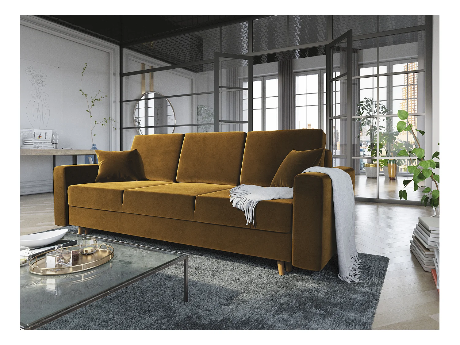 Schlafsofa, Couch KRONOS ITAKA 33
