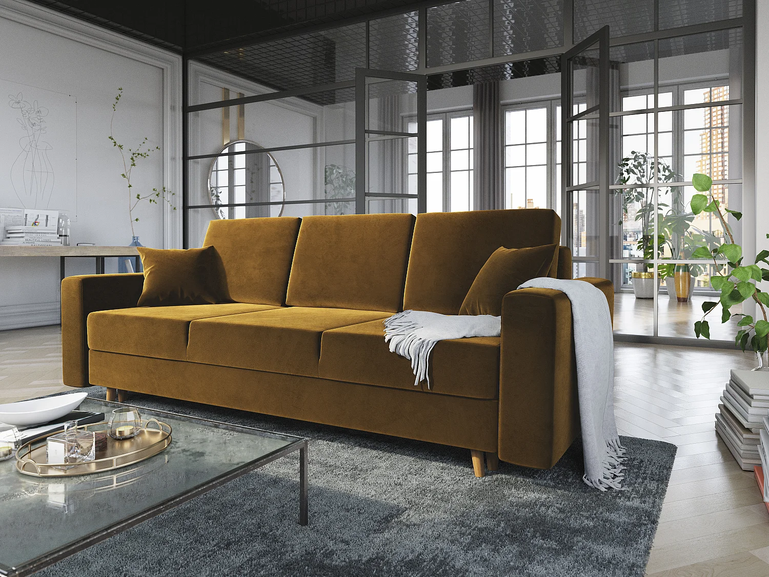 Schlafsofa, Couch KRONOS ITAKA 33
