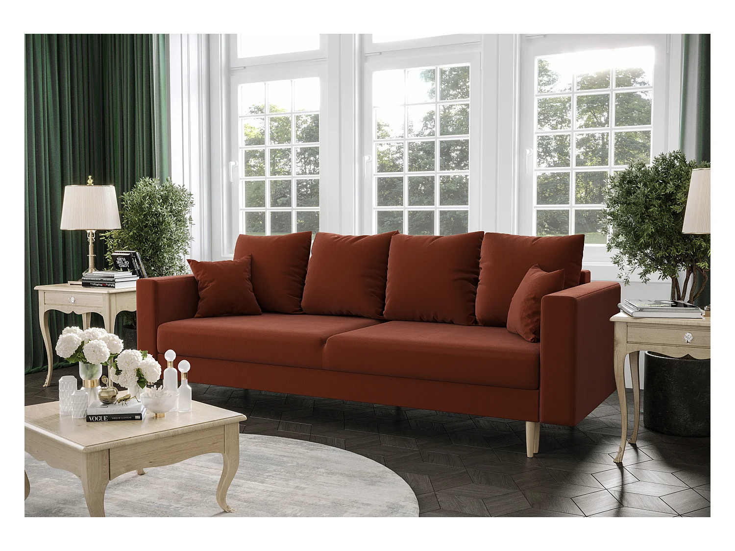 Schlafsofa, Couch KRISTI ITAKA 1