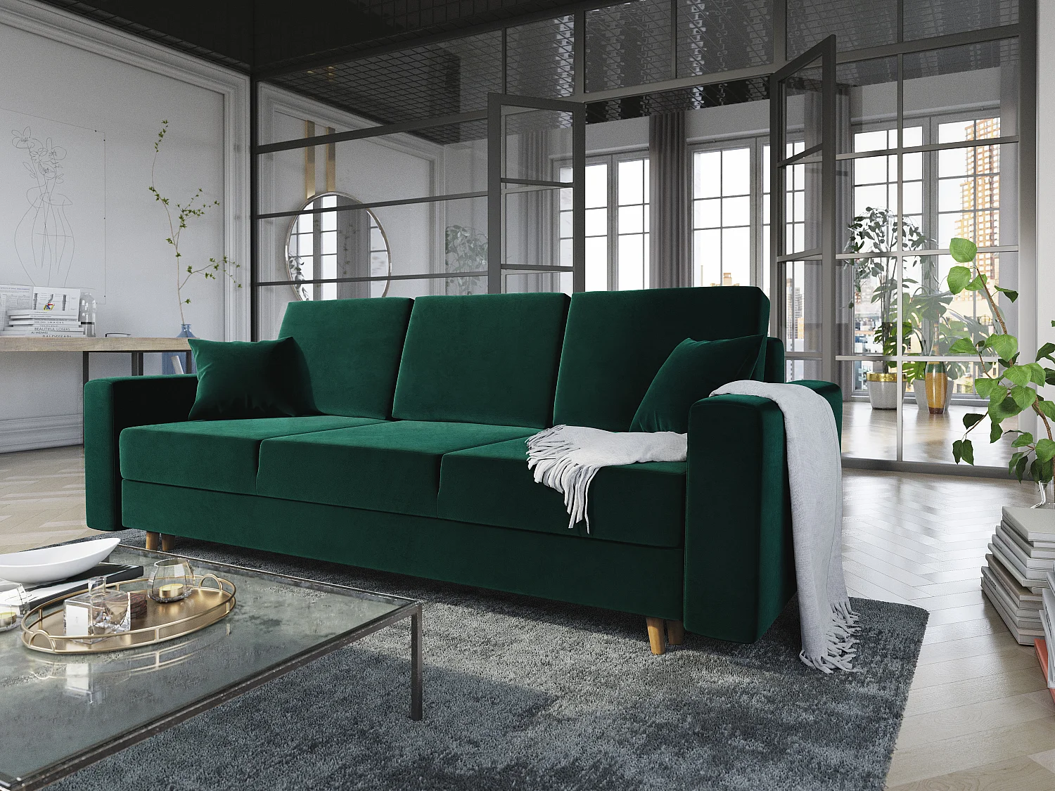 Schlafsofa, Couch KRONOS ITAKA 10