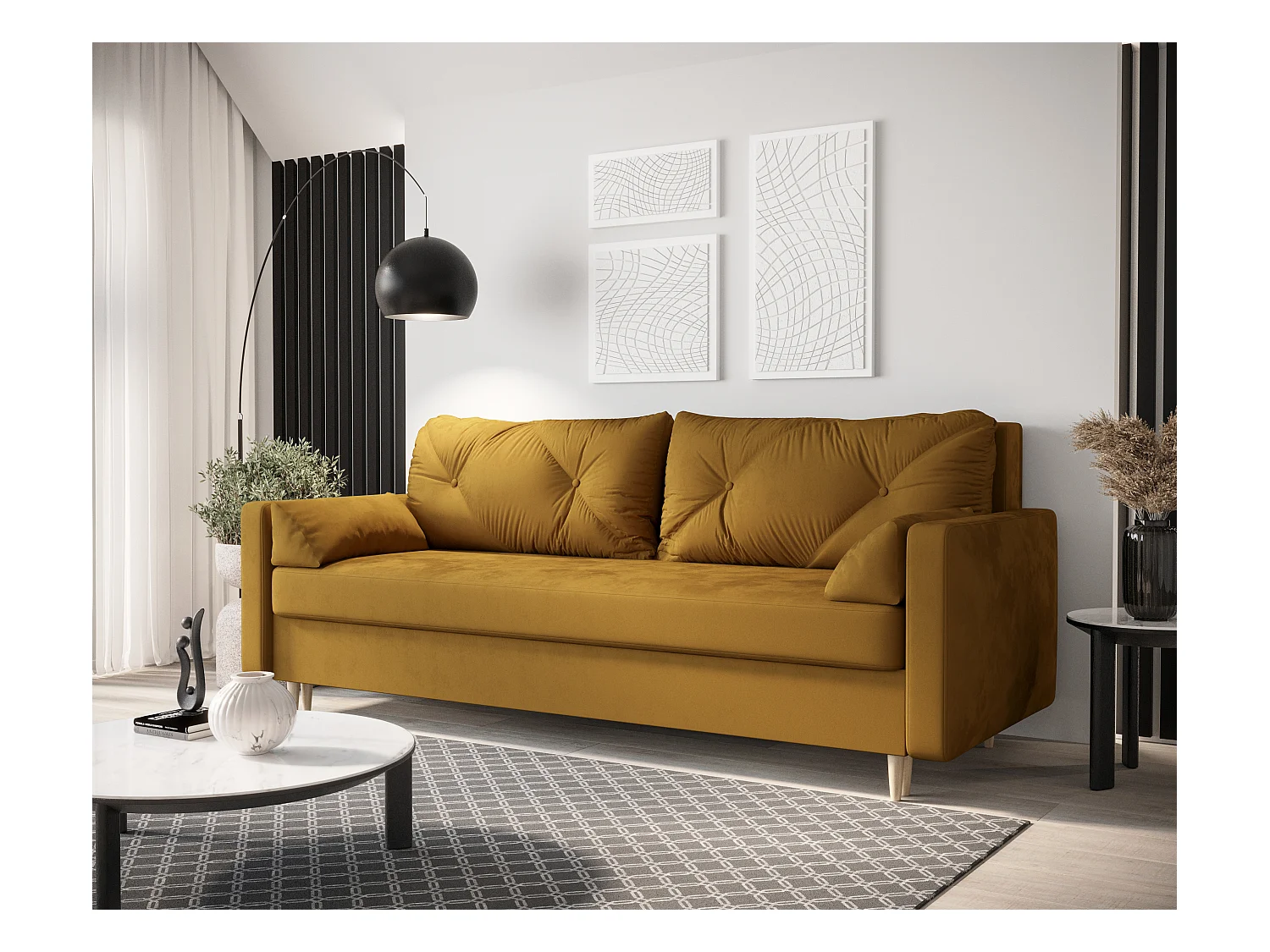 Sofa mit Schlaffunktion ASTRA ITAKA 33
