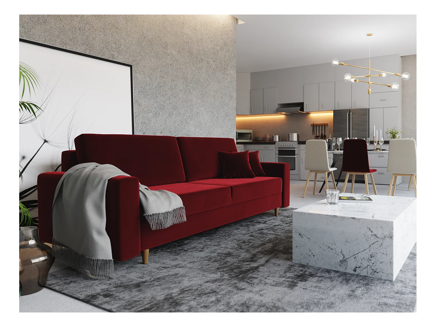 Schlafsofa, Couch SOLO ITAKA 34