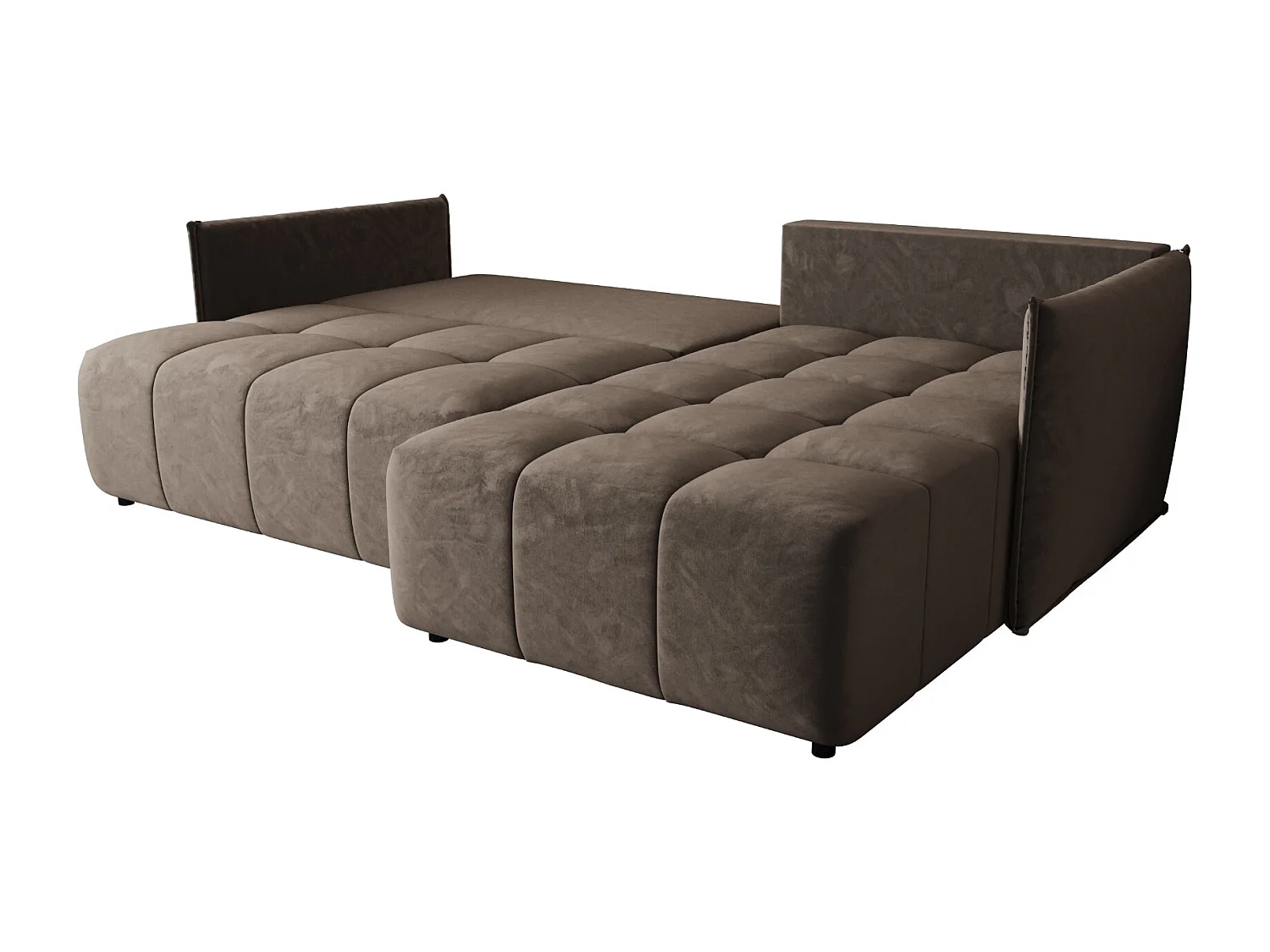 Ecksofa mit Schlaffunktion ONIL L Monolith 15 Rechts