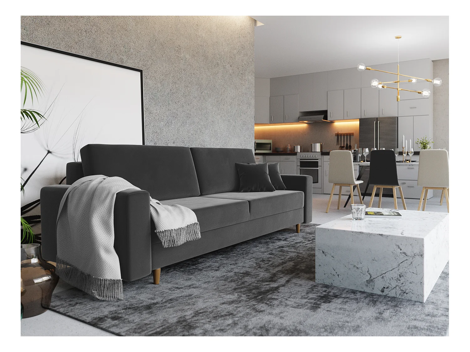 Schlafsofa, Couch SOLO ITAKA 14