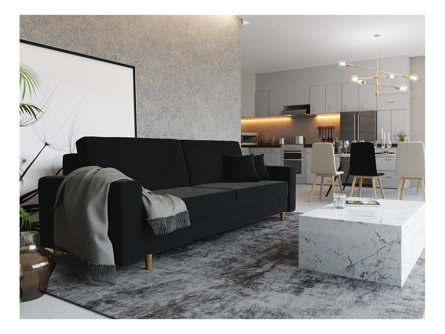 Schlafsofa, Couch SOLO ITAKA 15