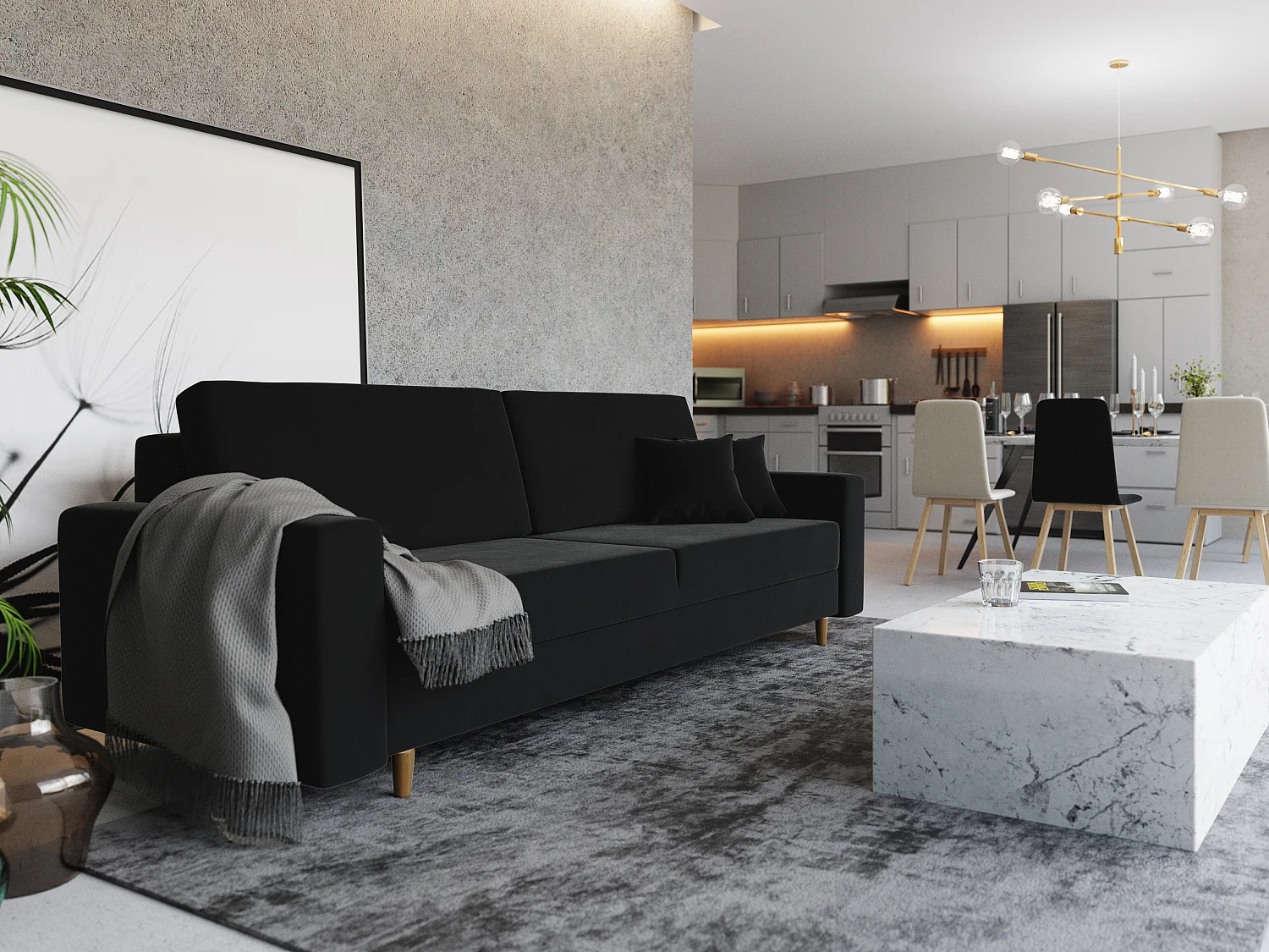 Schlafsofa, Couch SOLO ITAKA 15