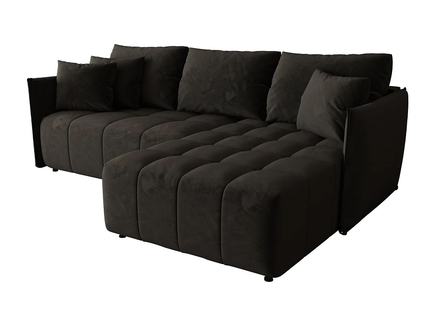 Ecksofa mit Schlaffunktion ONIL L Monolith 95 Rechts