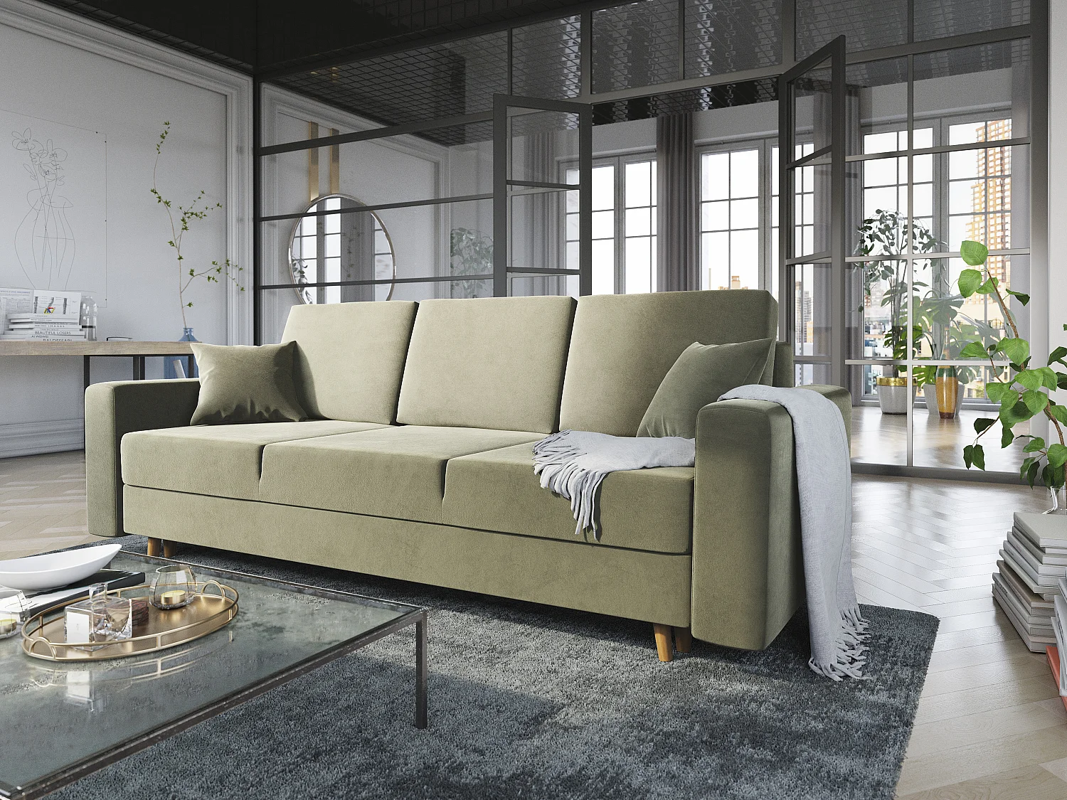 Schlafsofa, Couch KRONOS ITAKA 16