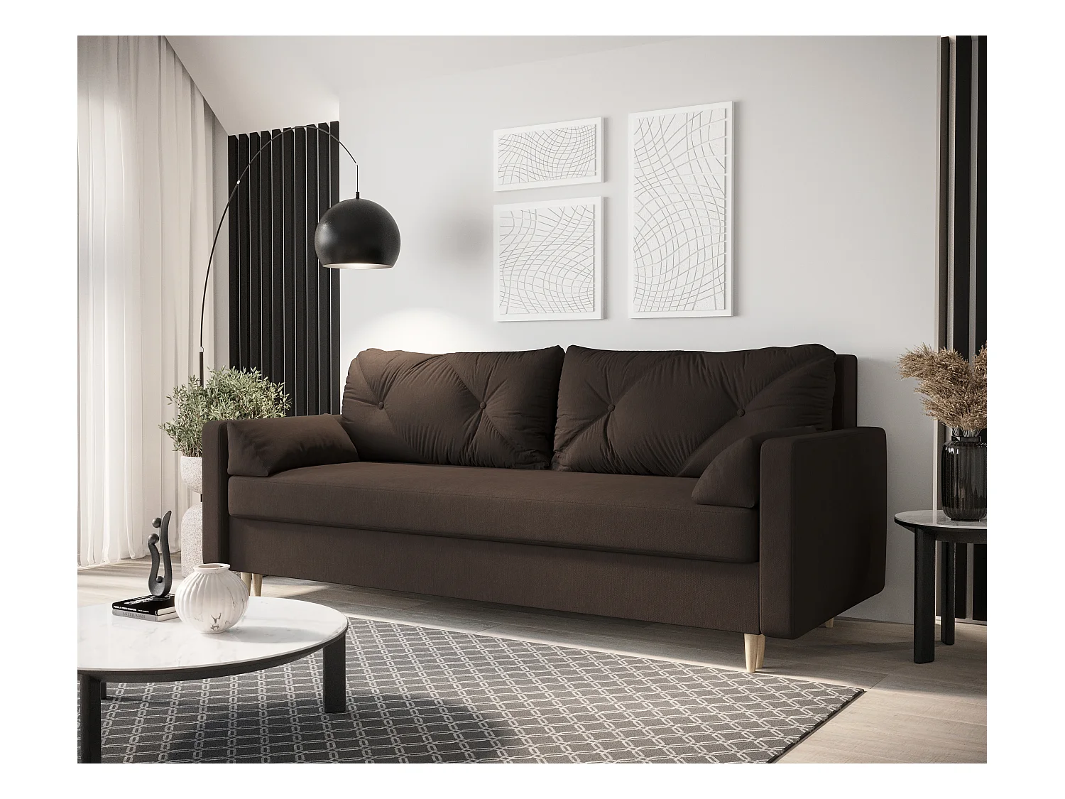 Sofa mit Schlaffunktion ASTRA COSMIC 800