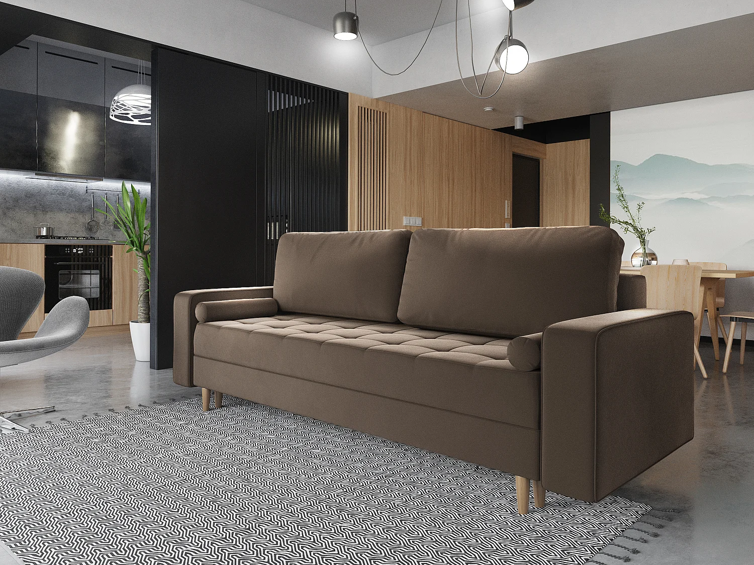 Schlafsofa, Couch PRIMA ITAKA 48