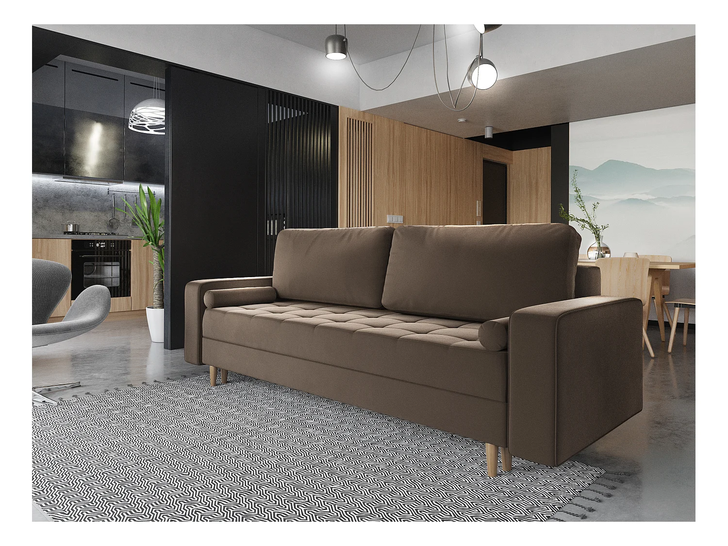 Schlafsofa, Couch PRIMA ITAKA 48