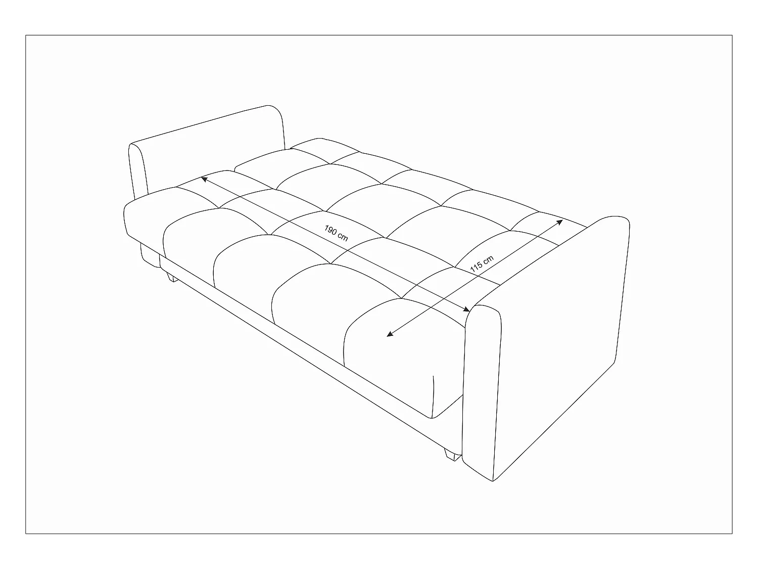 Kanapa Lento Itaka 33