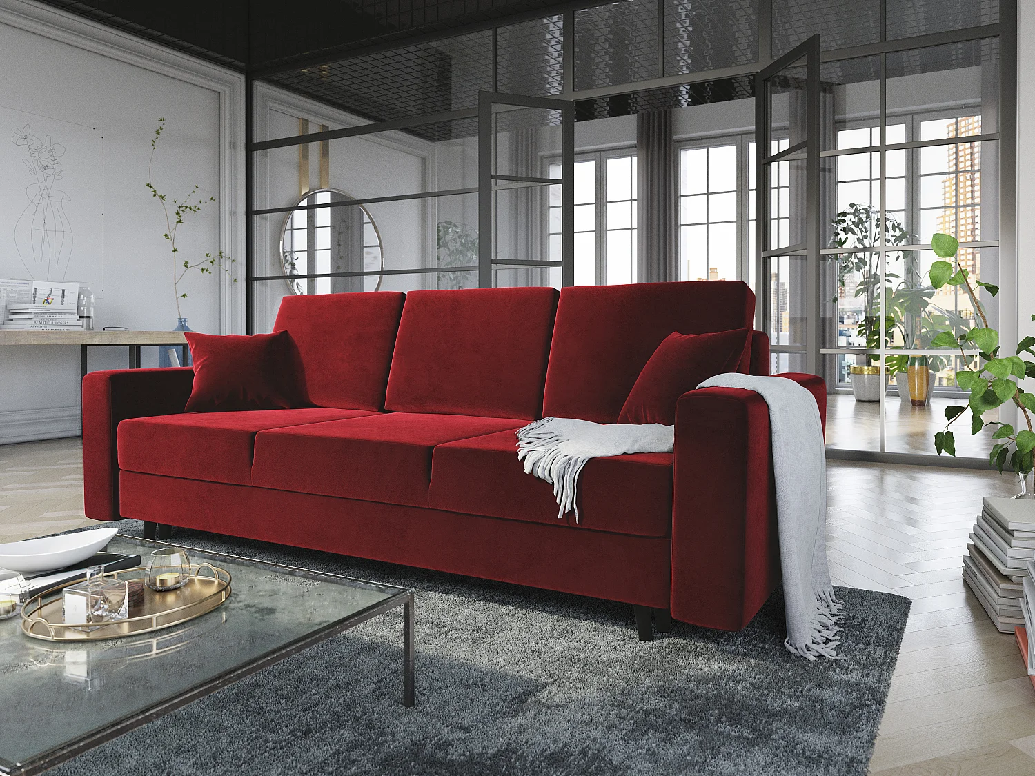 Schlafsofa, Couch KRONOS ITAKA 34