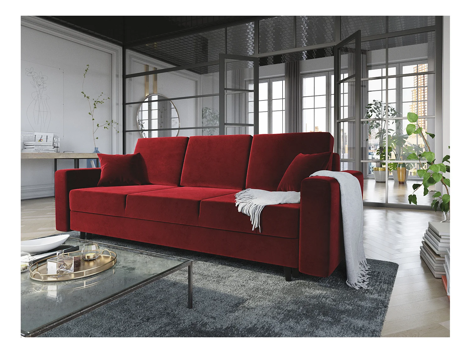 Schlafsofa, Couch KRONOS ITAKA 34