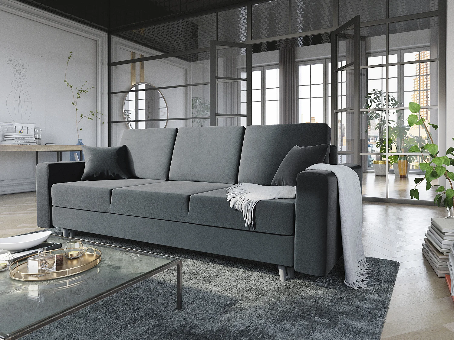 Schlafsofa, Couch KRONOS ITAKA 14