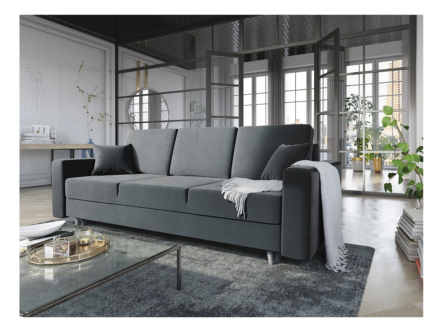 Schlafsofa, Couch KRONOS ITAKA 14