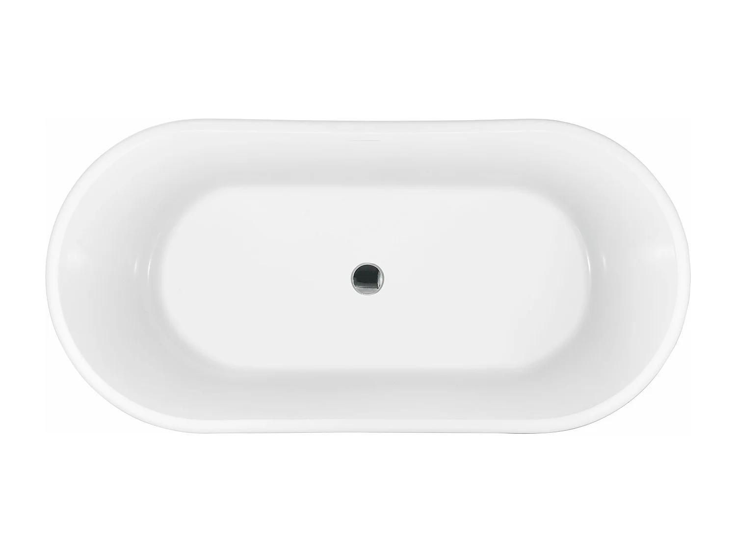 Freistehende Badewanne Rea Milano 150Cm White