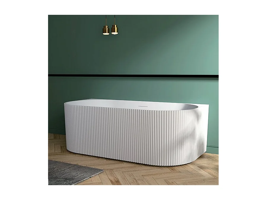 Baignoire Acrylique Murale Rea Corso 170Cm White