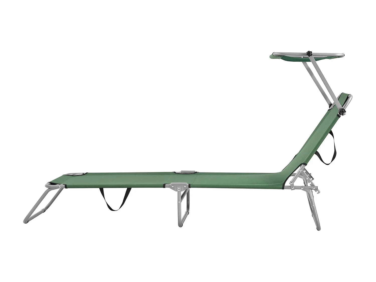 Transat bain de soleil argenté 55 x 186 x 24 cm 03_0006409