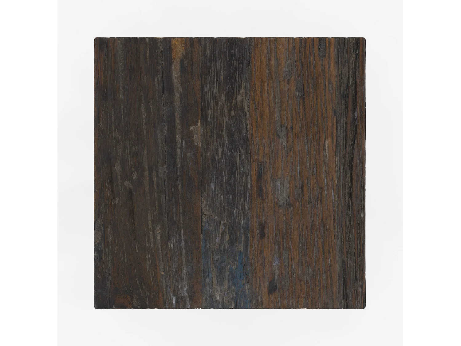 Petite table d'appoint en bois et métal - Shanghai