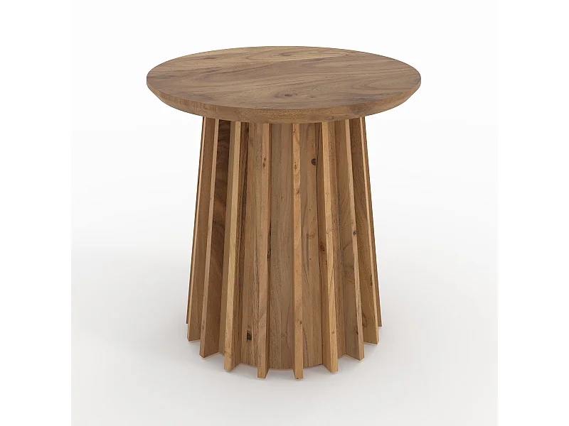 Tavolino in legno massello di acacia - Suzon