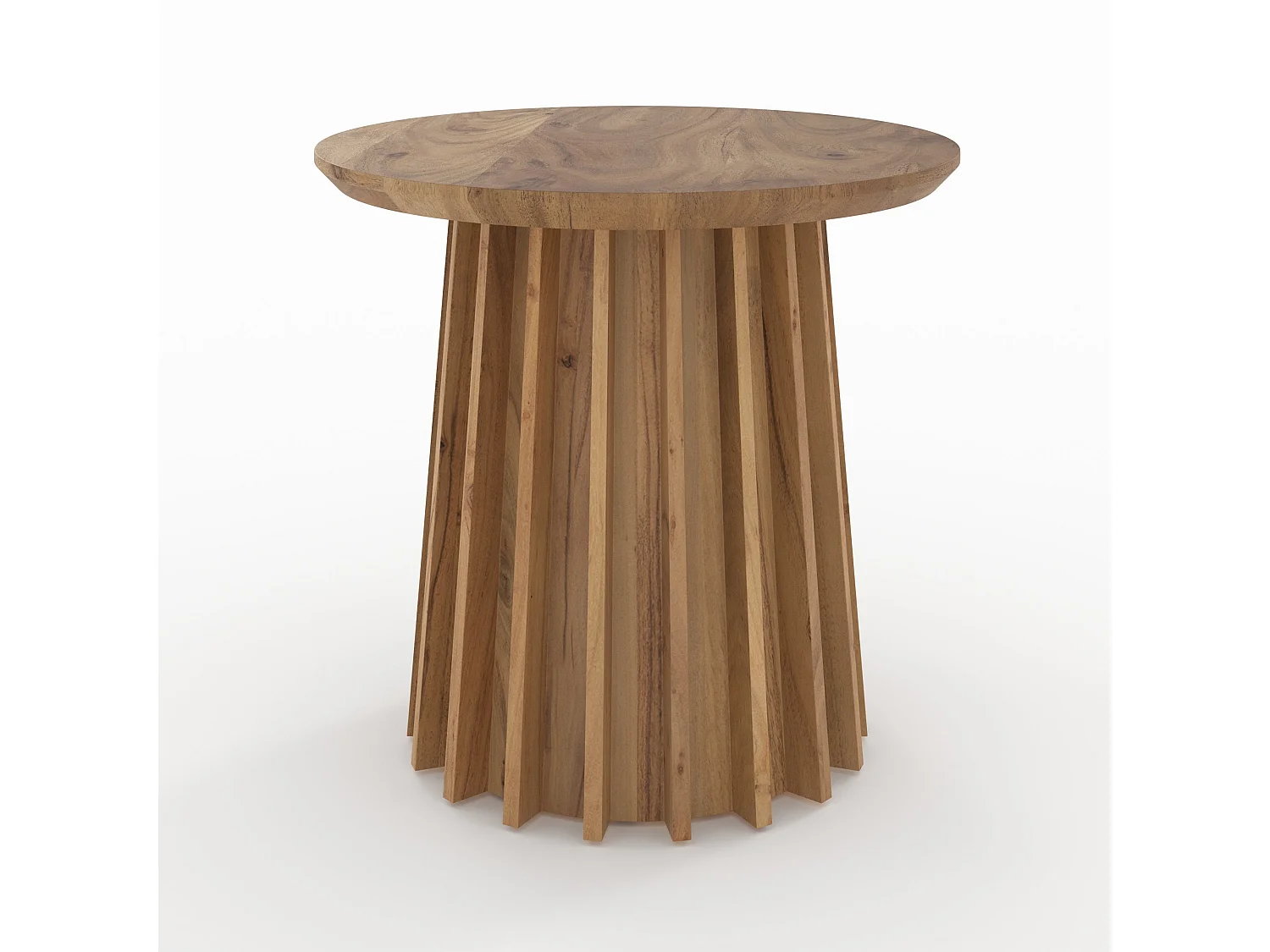 Table d'appoint en bois massif d'acacia - Suzon