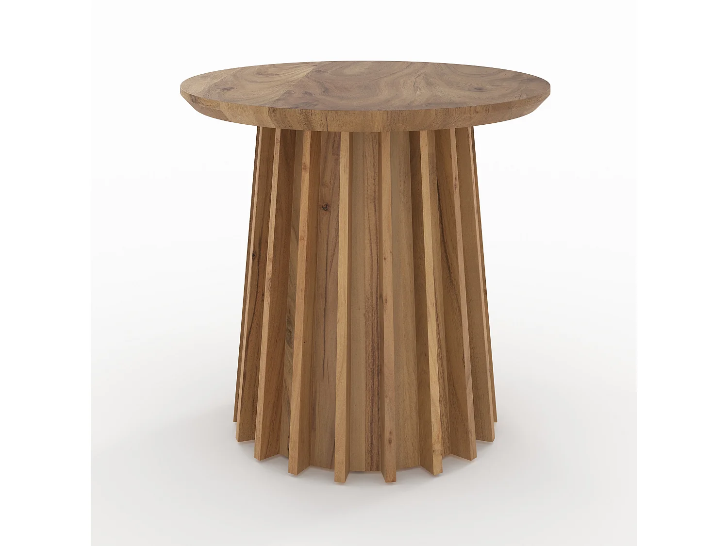 Table d'appoint en bois massif d'acacia - Suzon