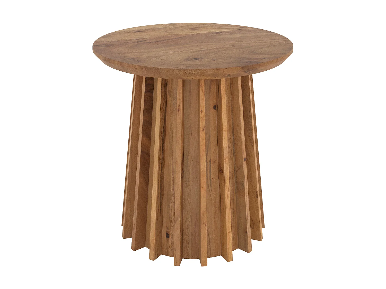 Table d'appoint en bois massif d'acacia - Suzon