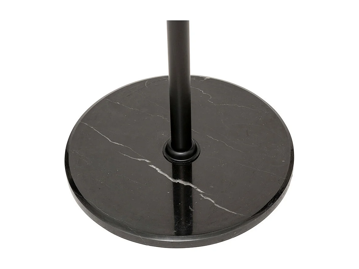 Porte-Manteaux 6 Tiges en Métal "Blackmarble" 173cm Noir