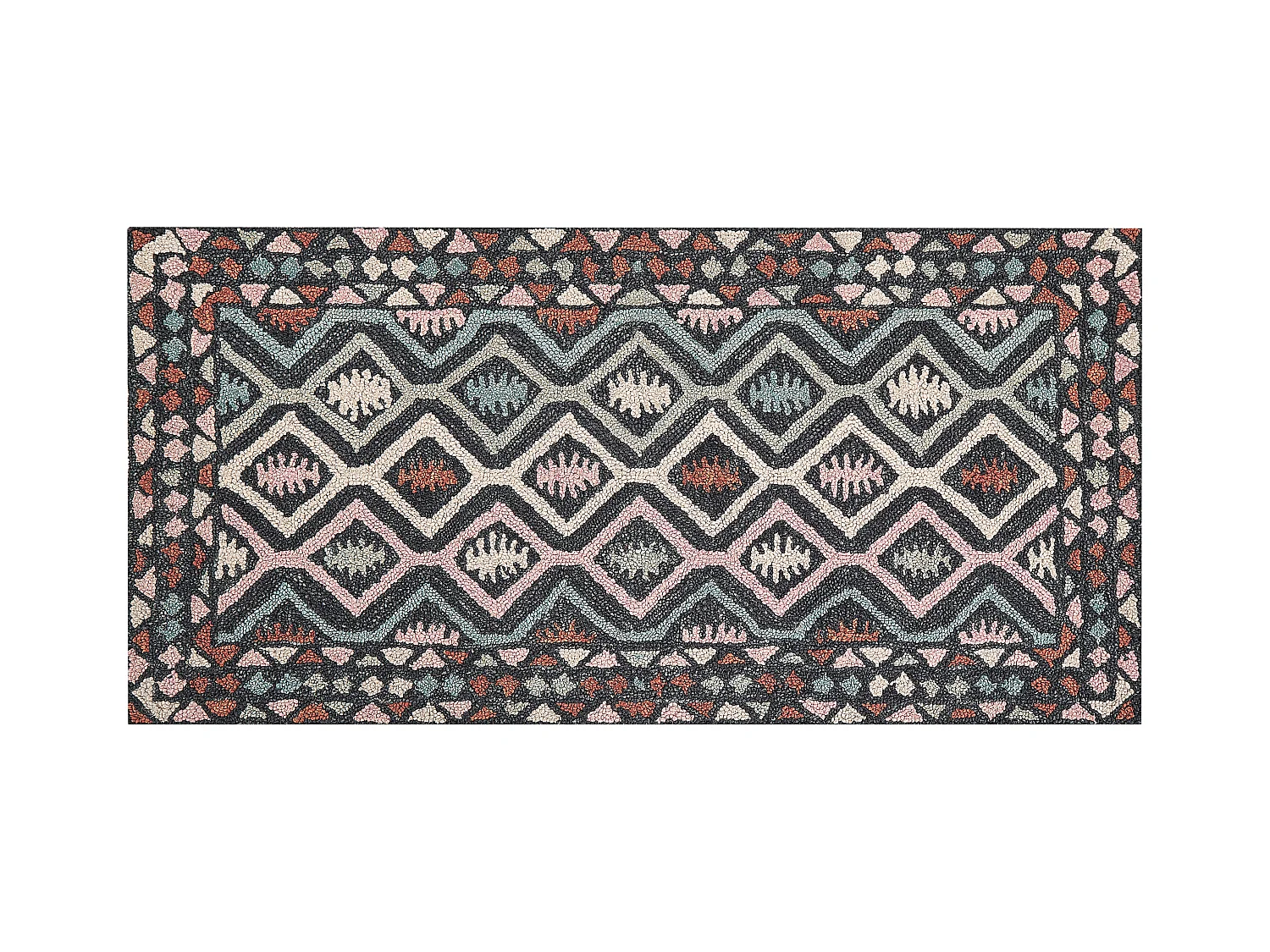 Tapis HAYMANA Multicolore 80 x 150 cm Laine