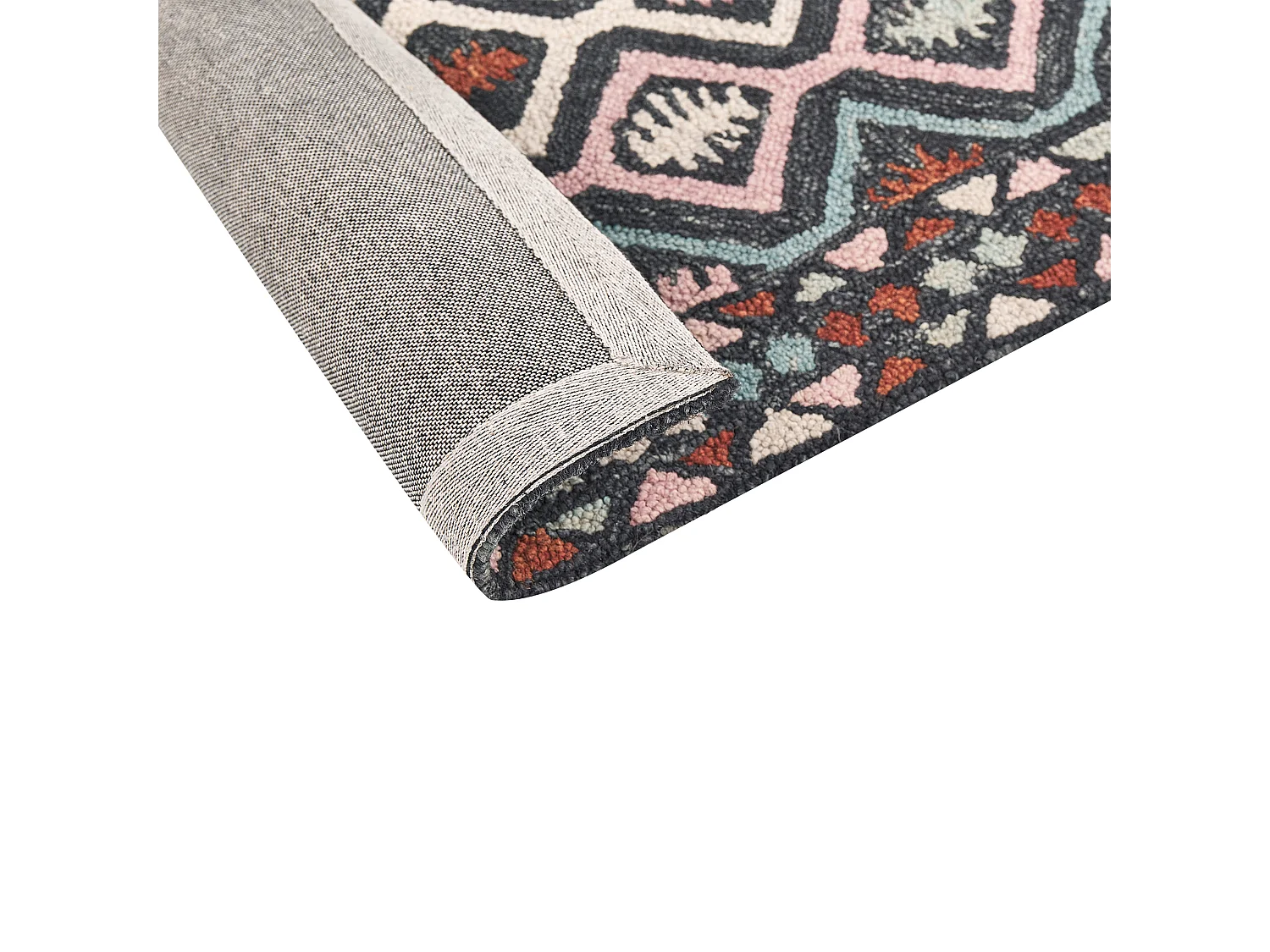 Tapete de lã multicolor 80 x 150 cm HAYMANA