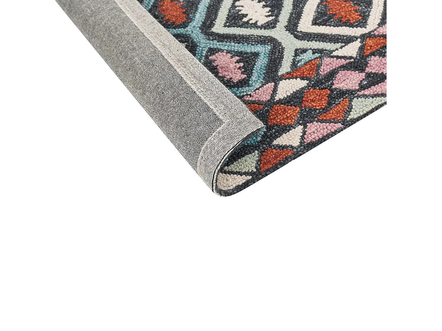 Tapis HAYMANA Multicolore 200 x 200 cm Laine