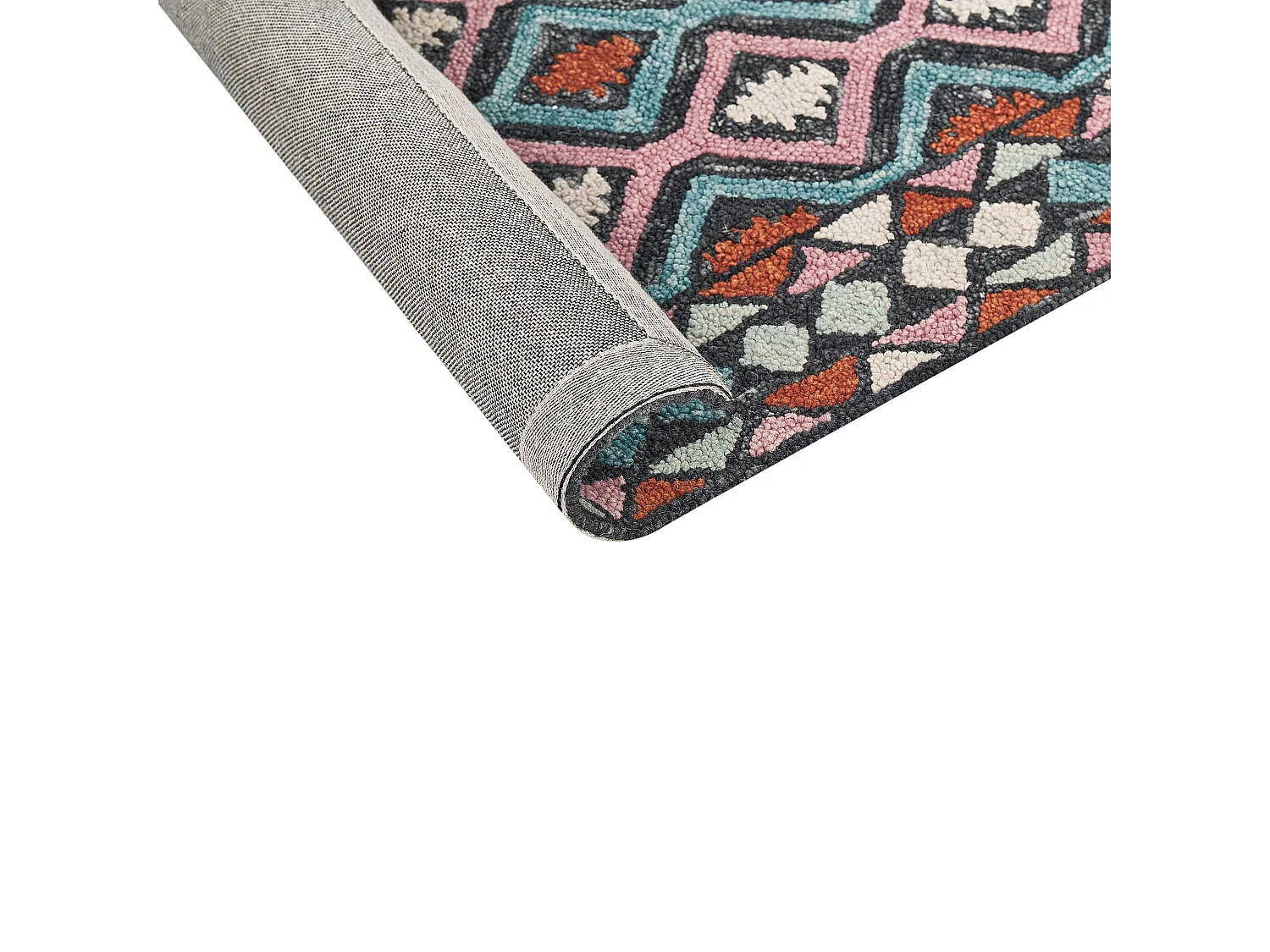 Tapete de lã multicolor 140 x 200 cm HAYMANA