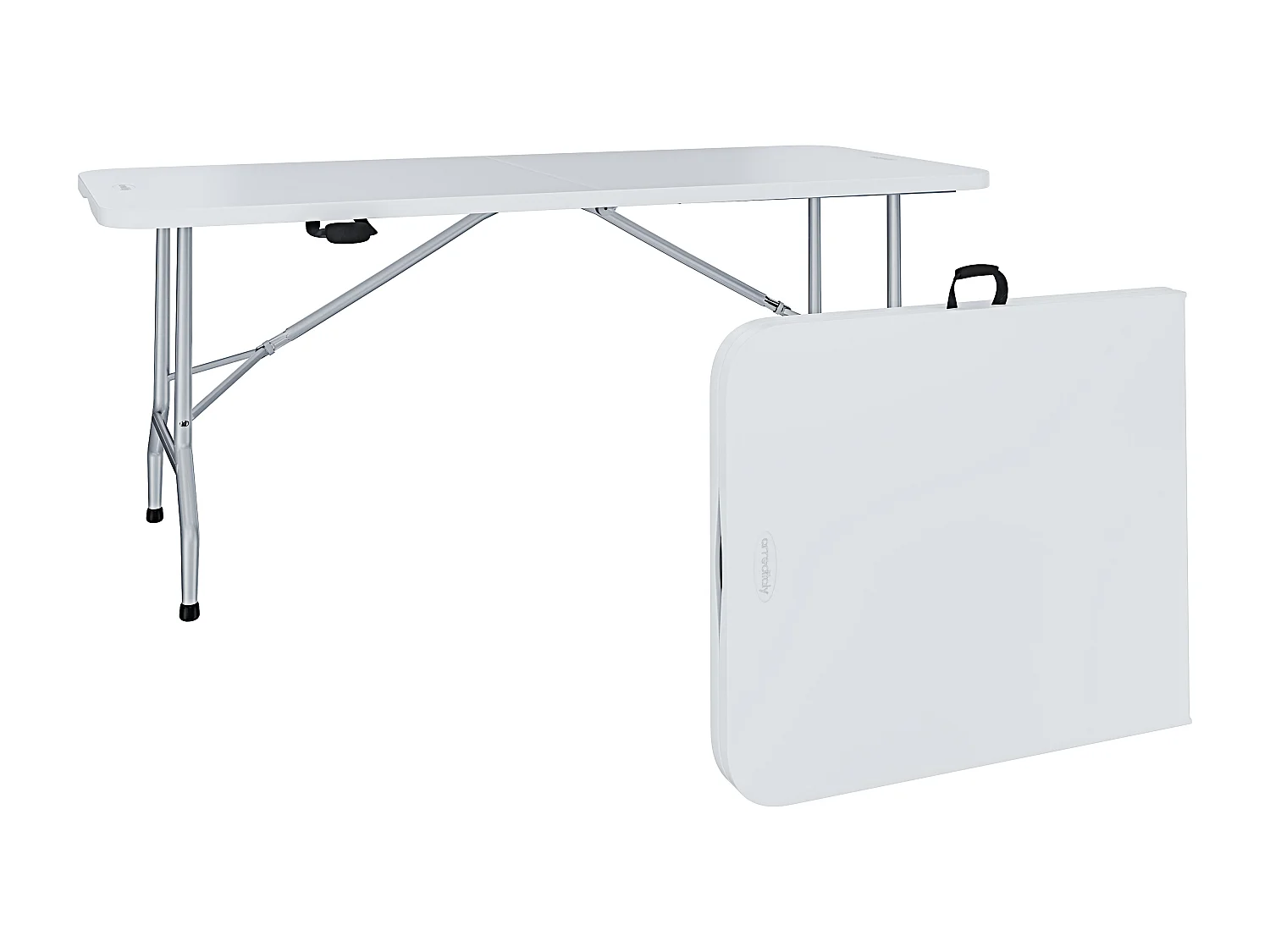 Jalapa - Tavolino pieghevole in dura resina 180 x 74 x 74 cm