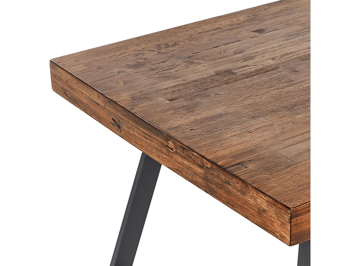 Table basse WARTON Bois de pin Marron foncé