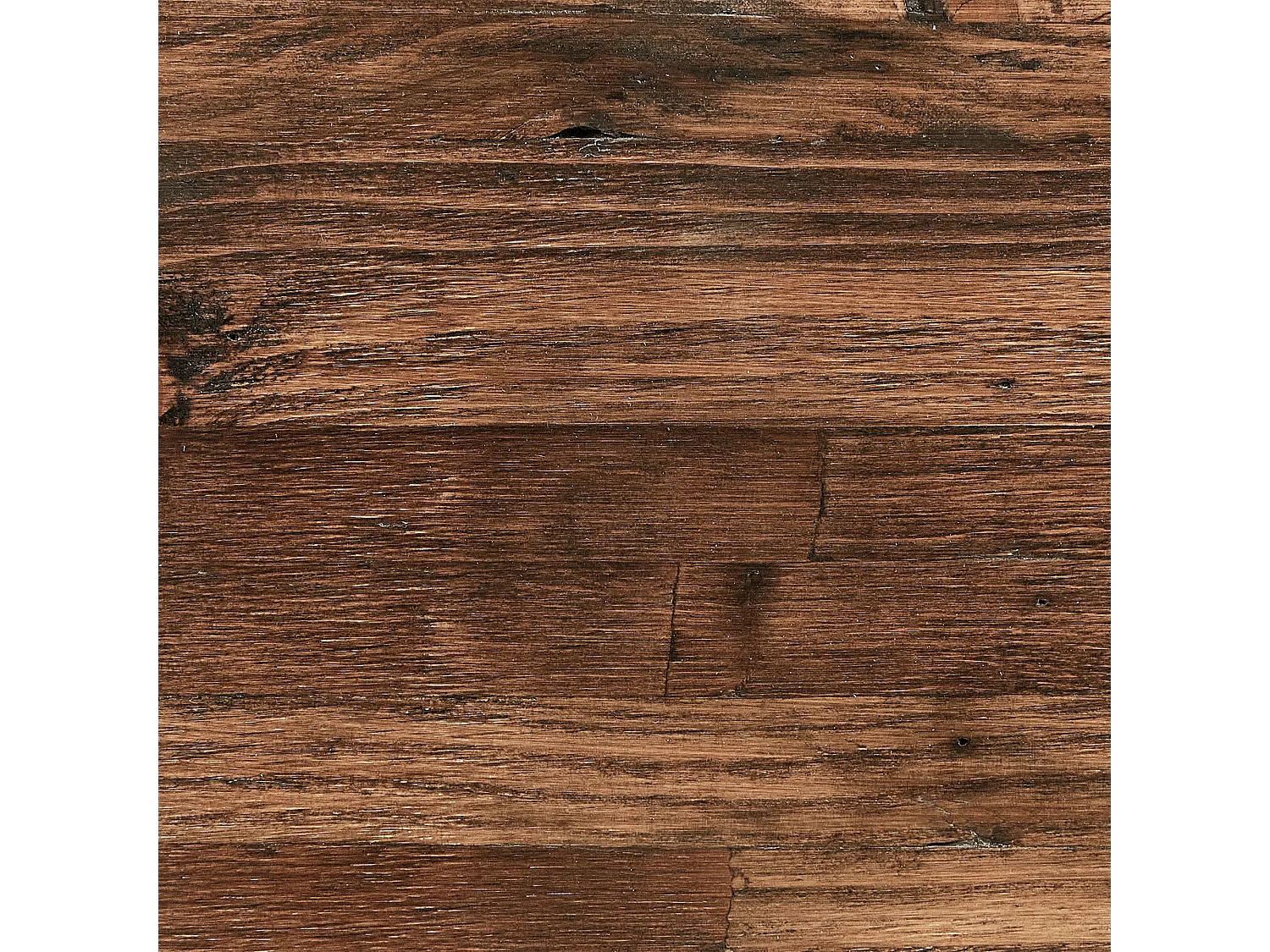 Table basse WARTON Bois de pin Marron foncé