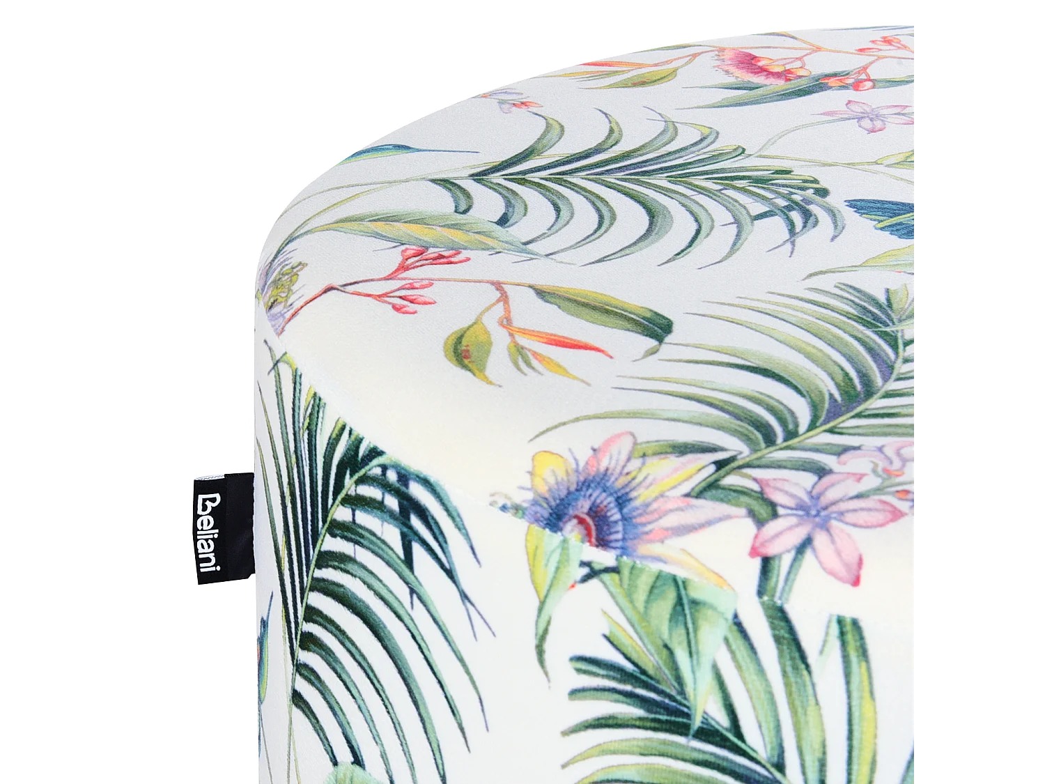 Pouf LOVETT Velluto Multicolore 47 cm 47 cm 48 cm