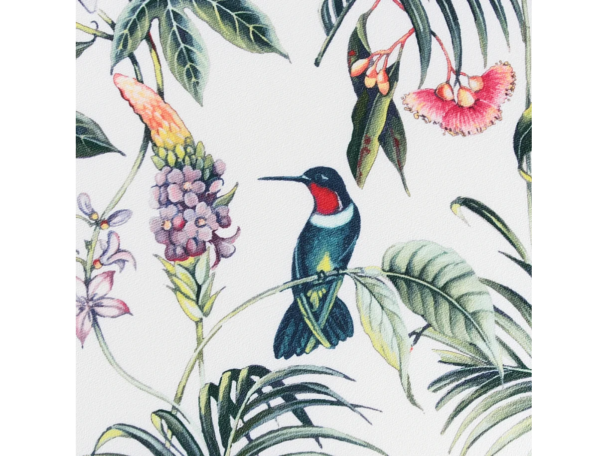 Pouf LOVETT Velluto Multicolore 47 cm 47 cm 48 cm