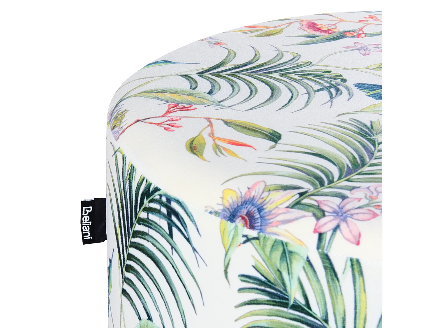 Pouf LOVETT Velours Multicolore 47 cm 47 cm 48 cm